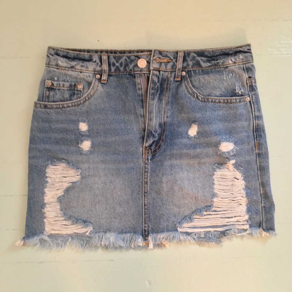 Forever 21 Denim Mini Skirt